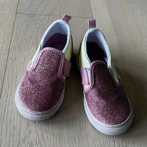 Vans Sparkly Pink Kids Sneakers